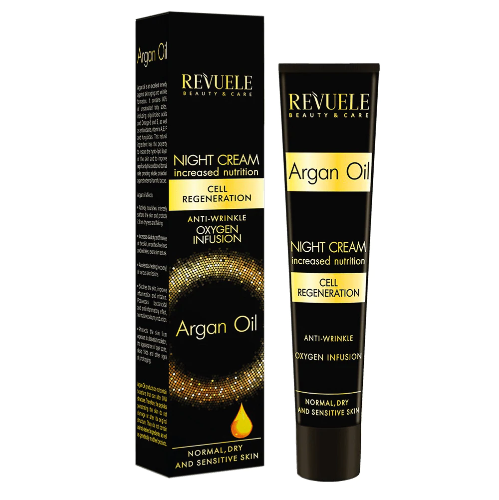 Crema Noche Argan Oil REVUELE