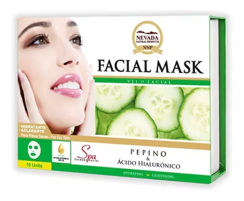 Velos Faciales De Pepino Nevada *10 Unidades