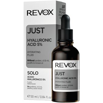 Suero Hidratante Con Acido Hialurónico Al 5% Just REVOX