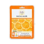 Velo Facial de Naranja Nevada